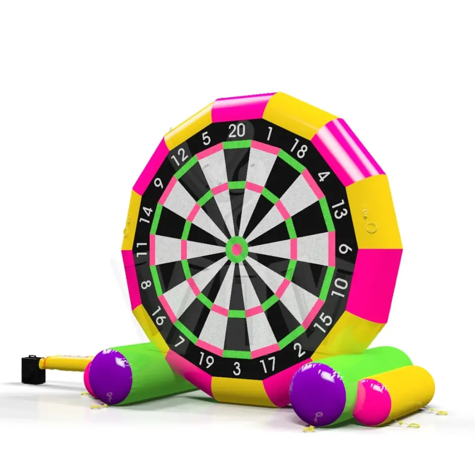 Foot darts Startup commercial inflatable action game