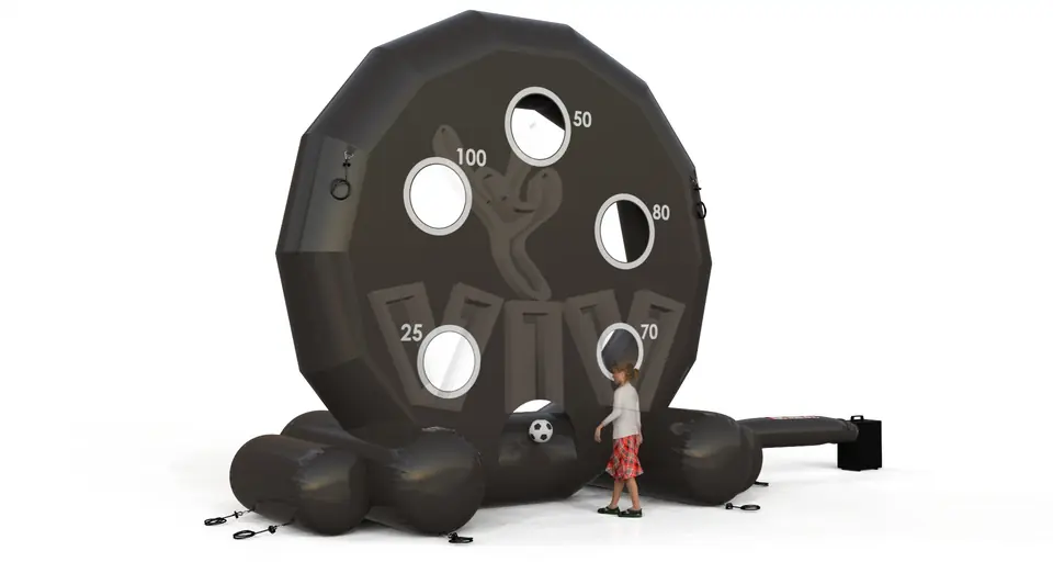 Foot Darts with Accuracy Ring commercial inflatable action game