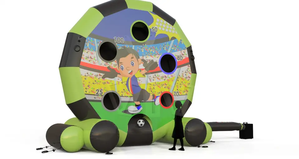 Foot Darts with Accuracy Ring commercial inflatable action game
