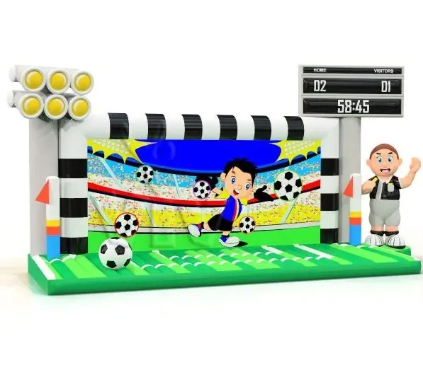 Football Gate with aircushion - Collection Football commercial inflatable action game