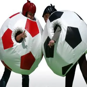 Football Sumo 2 piec. with mat commercial inflatable action game