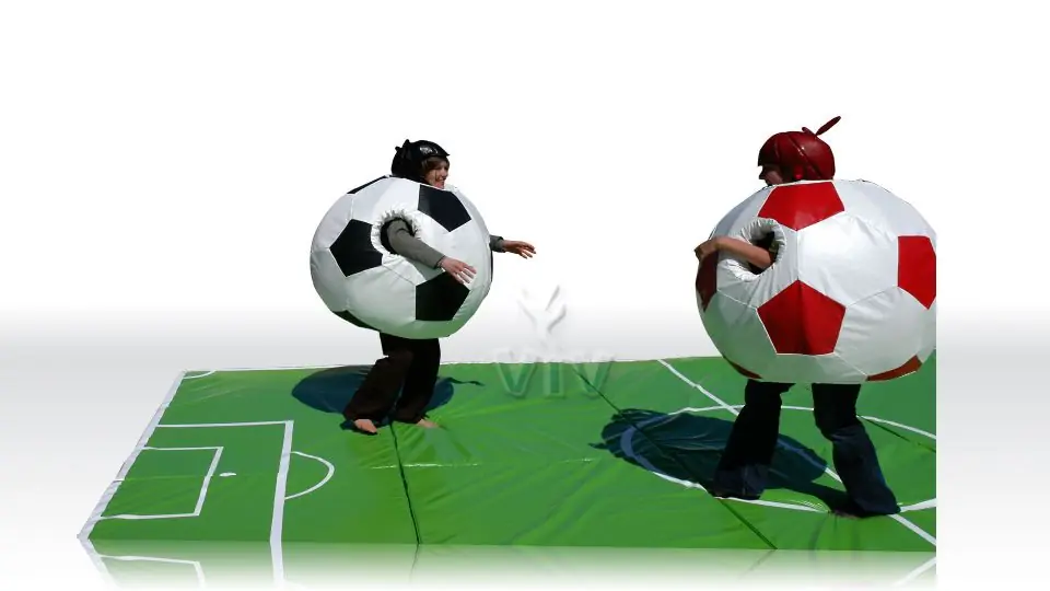Football Sumo 2 piec. with mat commercial inflatable action game