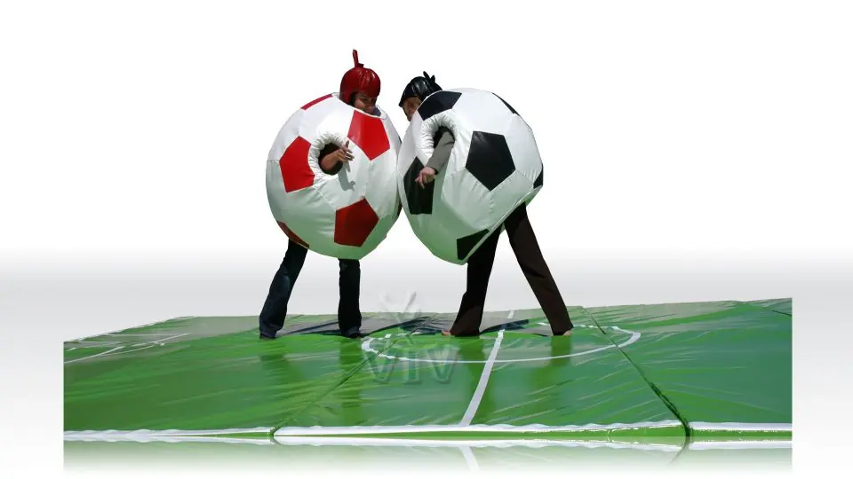 Football Sumo 2 piec. with mat commercial inflatable action game