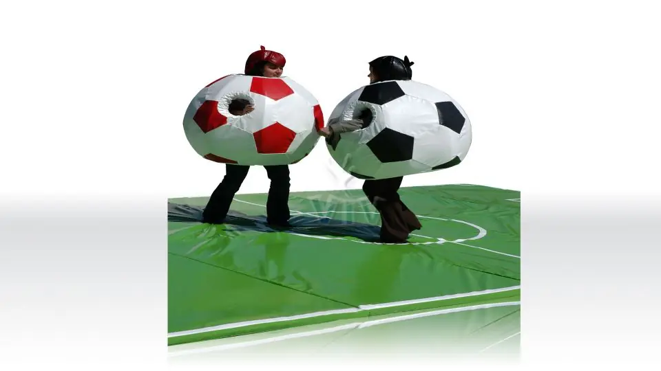 Football Sumo 2 piec. with mat commercial inflatable action game
