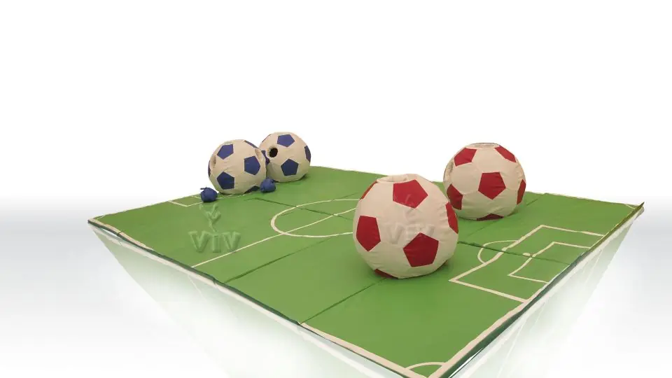Football Sumo 2 piec. with mat commercial inflatable action game