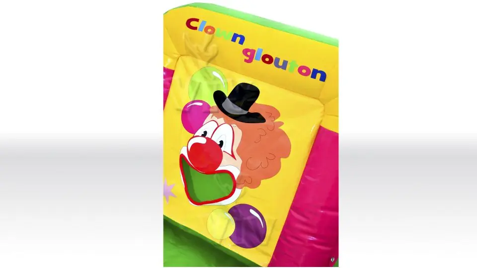 Game commercial inflatable action game