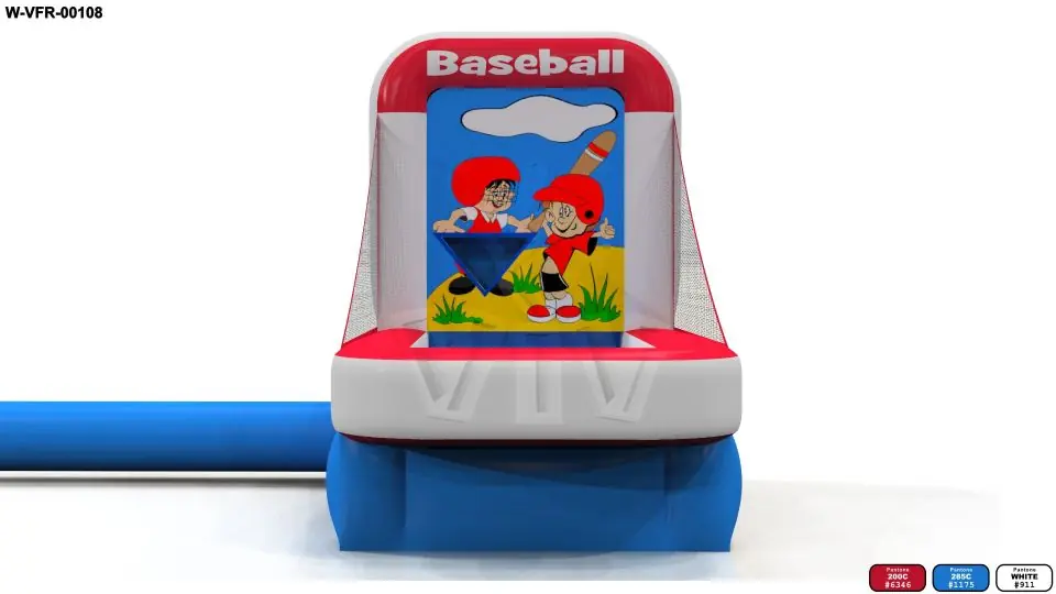 Game commercial inflatable action game