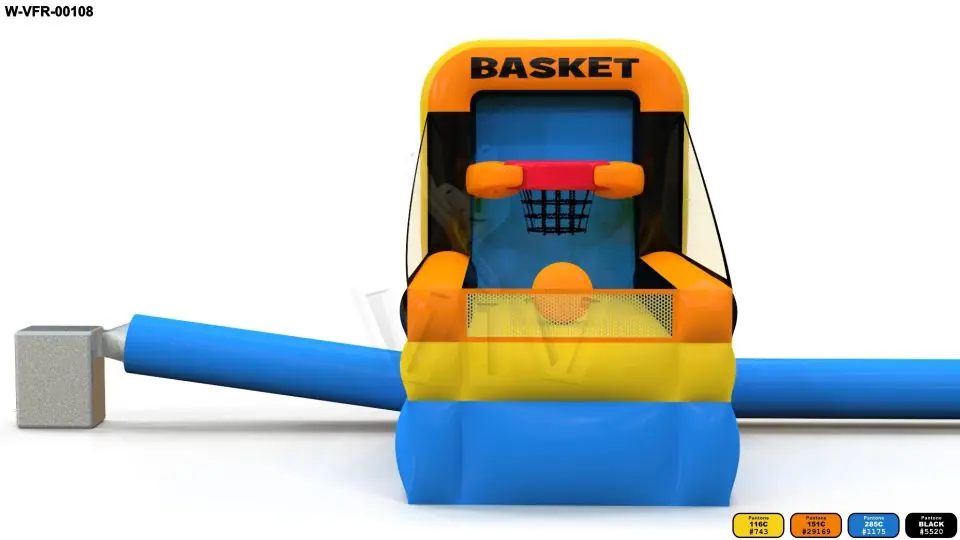 Game commercial inflatable action game