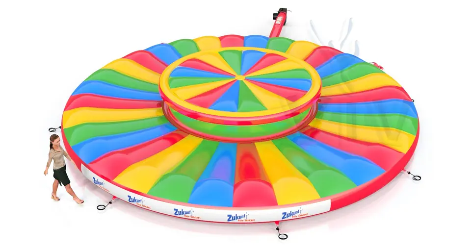 Gladiator commercial inflatable action game