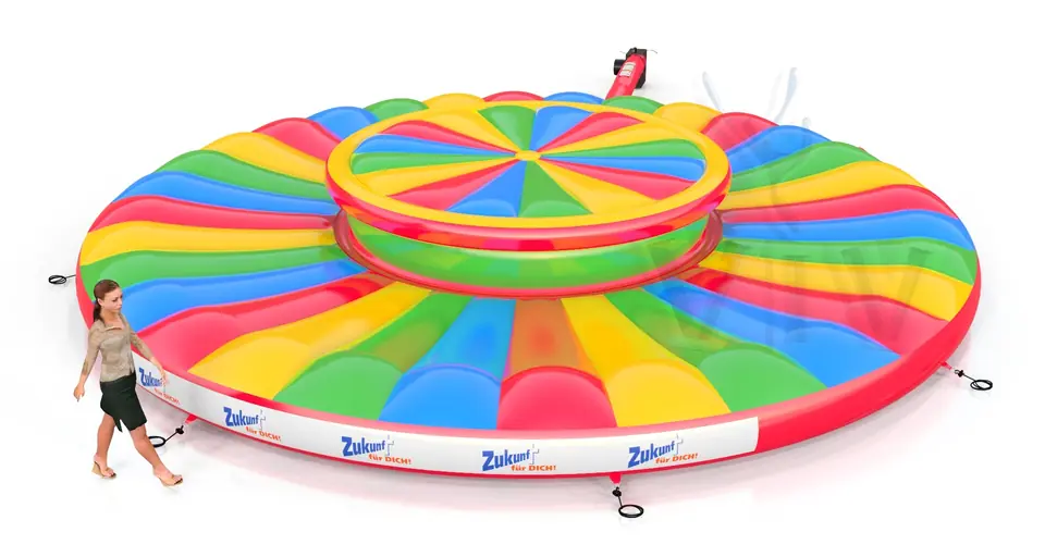 Gladiator commercial inflatable action game
