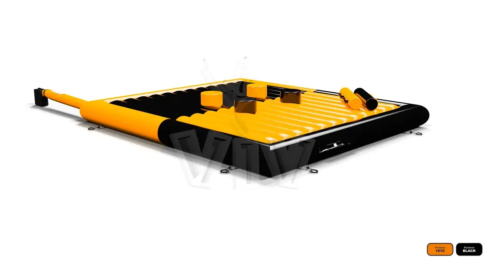 Gladiator for 4 people commercial inflatable action game