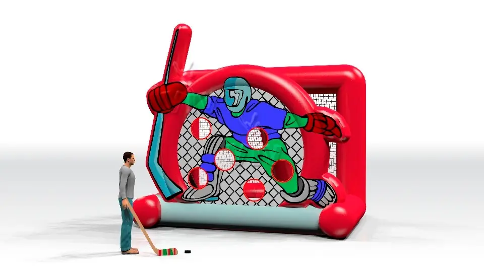 Goalkeeper Hockey - Hockey Collection commercial inflatable action game