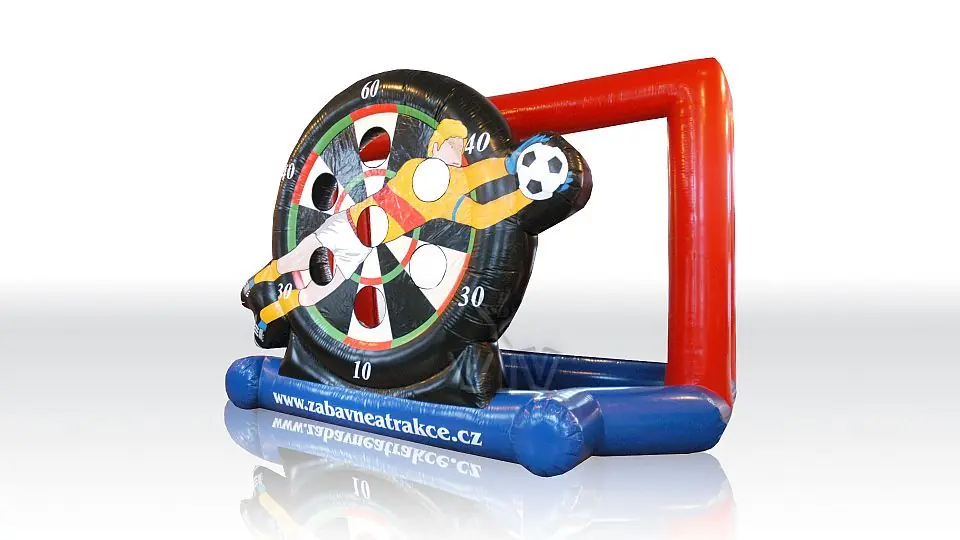 Goalkeeper commercial inflatable action game