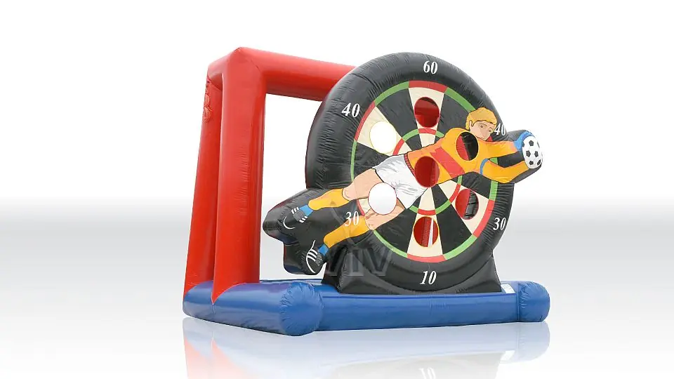 Goalkeeper commercial inflatable action game