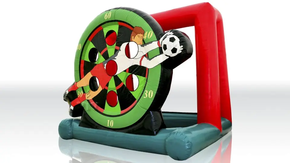 Goalkeeper commercial inflatable action game