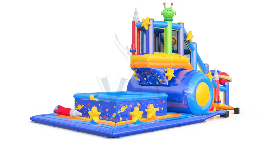 Jumping Tower Cosmos commercial inflatable action game