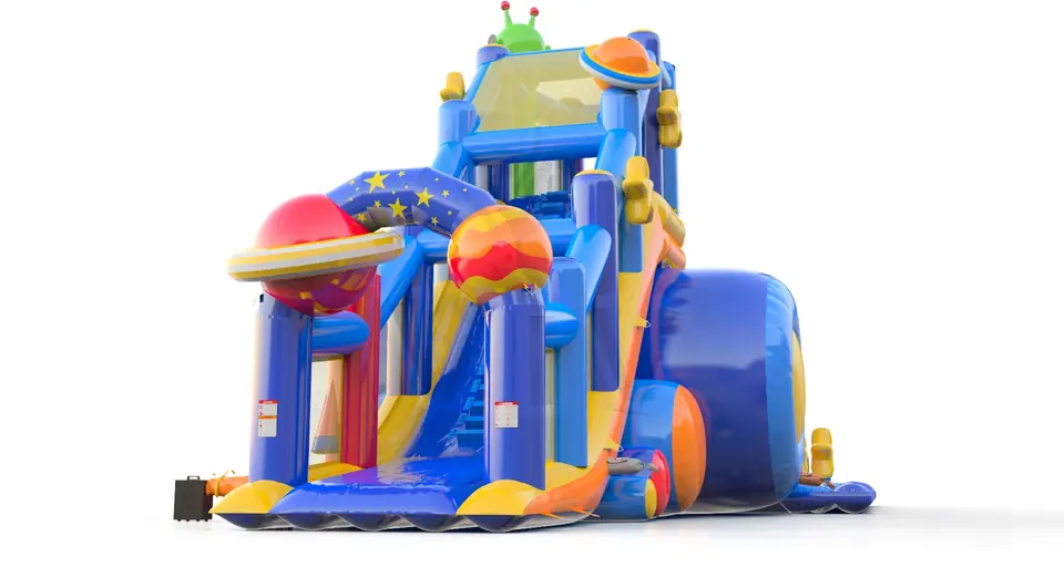 Jumping Tower Cosmos commercial inflatable action game