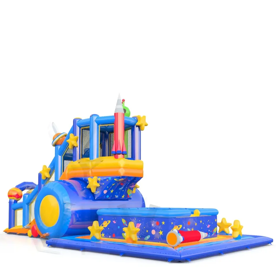 Jumping Tower Cosmos commercial inflatable action game