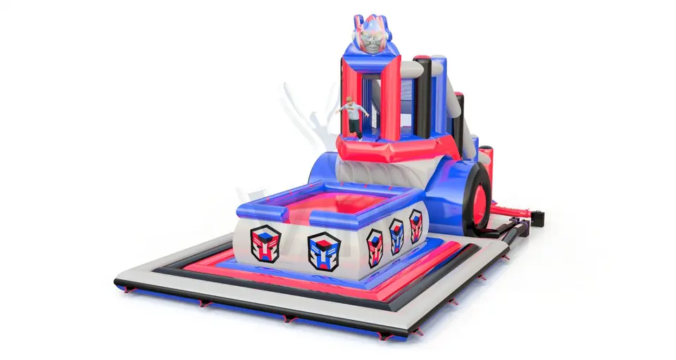 Jumping Tower L Robot (basic) commercial inflatable action game