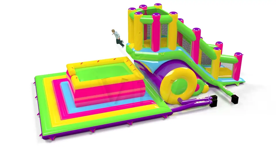 Jumping Tower L Startup commercial inflatable action game