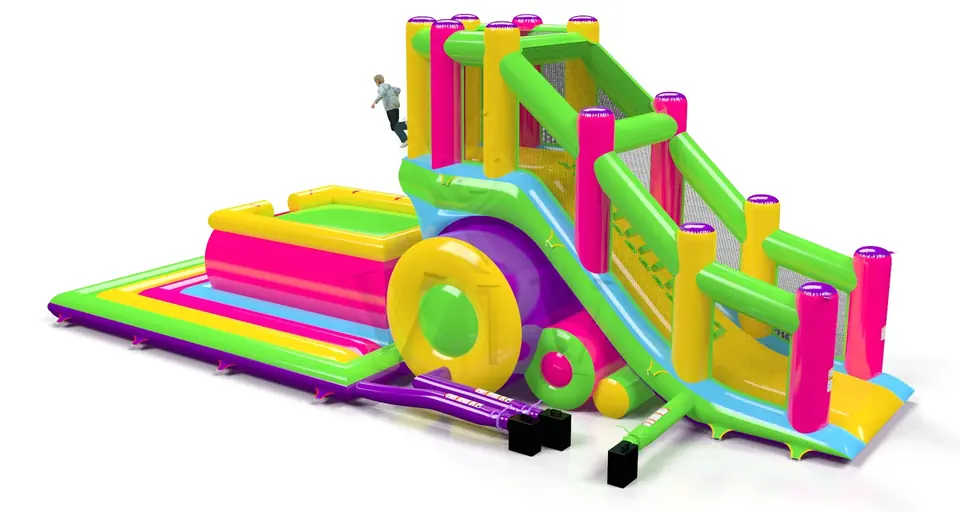Jumping Tower L Startup commercial inflatable action game