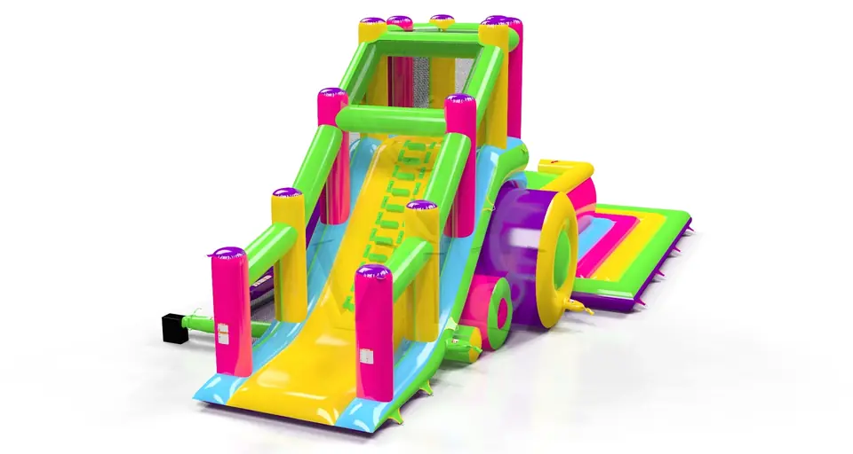 Jumping Tower L Startup commercial inflatable action game
