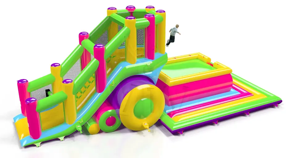 Jumping Tower L Startup commercial inflatable action game