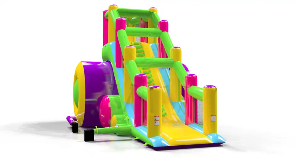 Jumping Tower Startup (without cushions) commercial inflatable action game