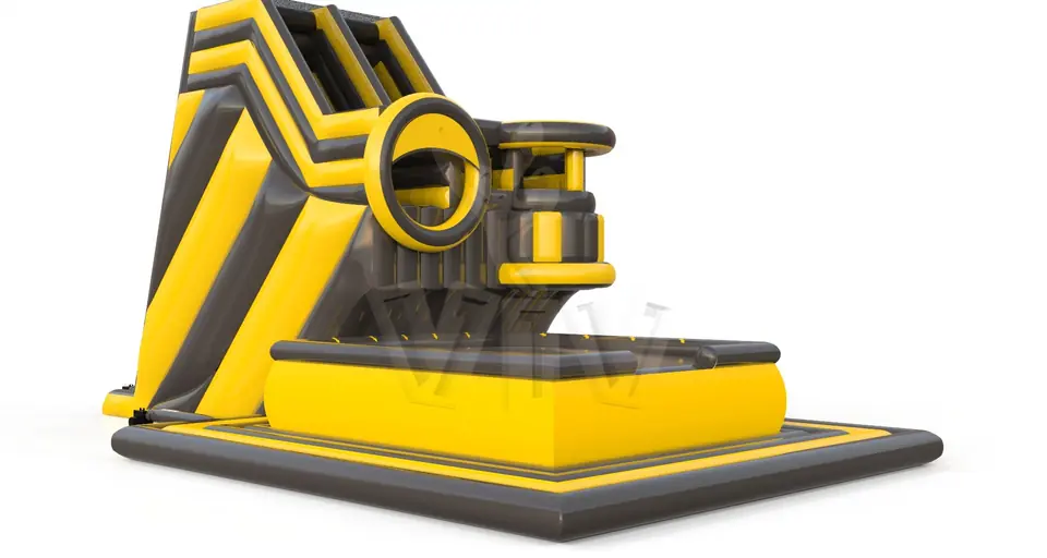 Jumping Tower with slide commercial inflatable action game