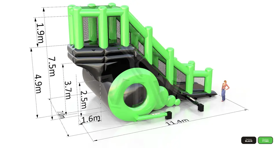 Jumping Tower (without cushions) commercial inflatable action game