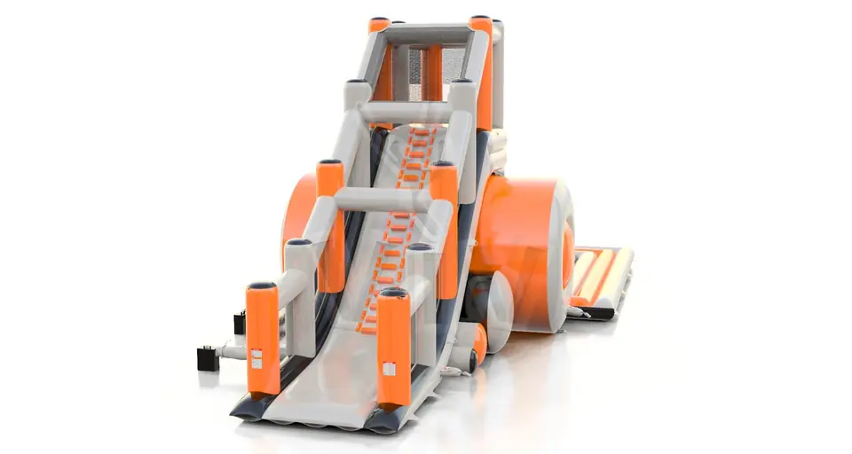 Jumping tower XL commercial inflatable action game