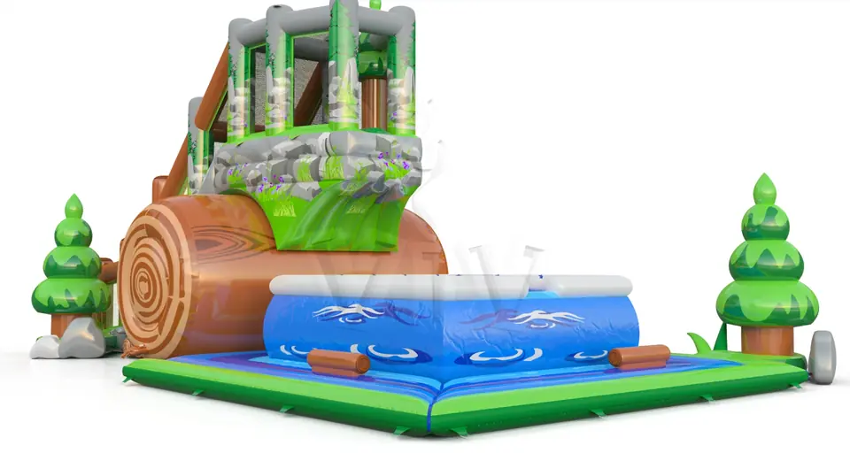 Jumping tower XL Mountains commercial inflatable action game