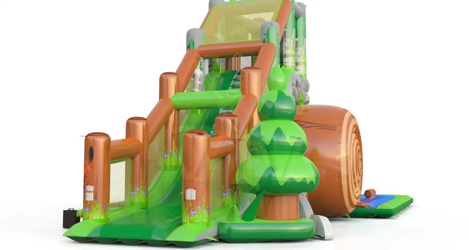 Jumping tower XL Mountains commercial inflatable action game