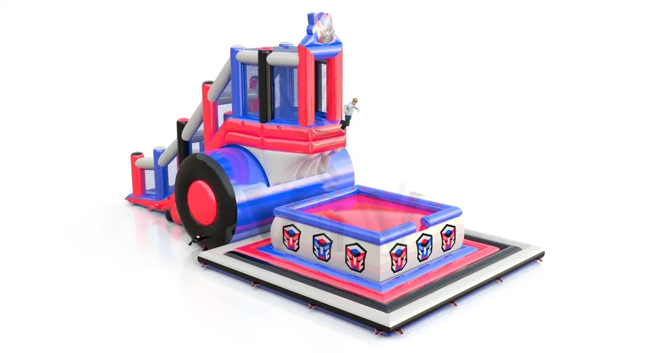 Jumping tower XL Robot commercial inflatable action game