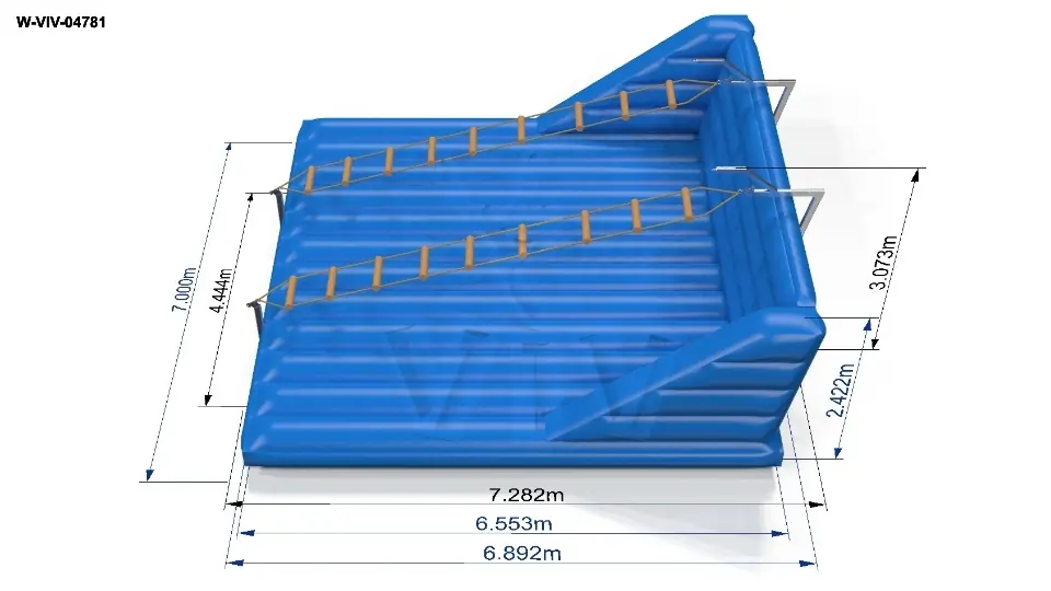 Ladders Colorado 7.3 x 7.0 x 3.1 m commercial inflatable action game