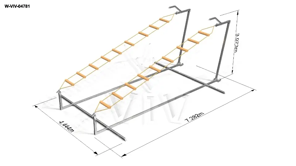 Ladders Colorado 7.3 x 7.0 x 3.1 m commercial inflatable action game