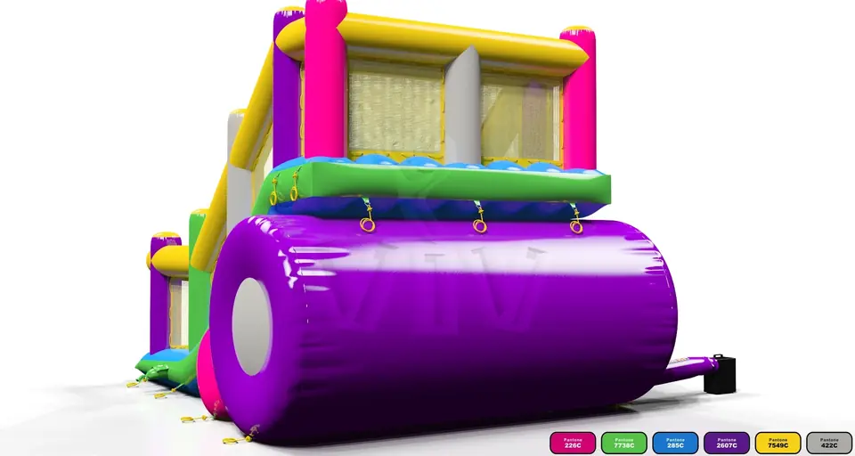 Ladders Fun 5K commercial inflatable action game