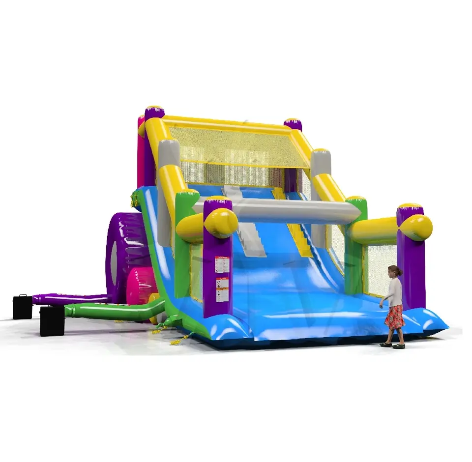 Ladders Fun 5K commercial inflatable action game
