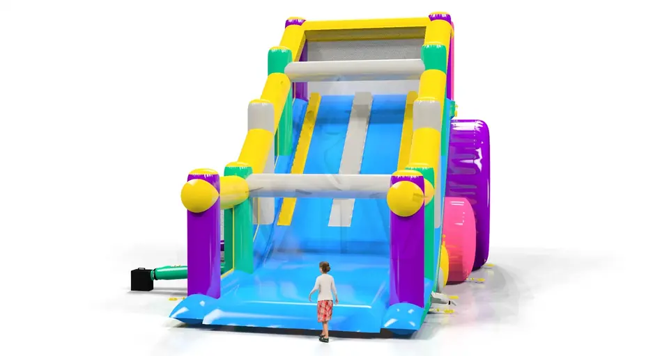Ladders Fun 5K\Slide commercial inflatable action game