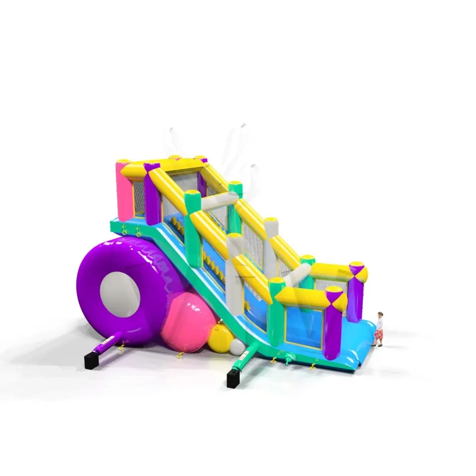 Ladders Fun 5K\Slide commercial inflatable action game