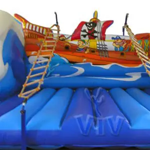 Ladders Pirate`s ship 6.3 x 6.0 x 3.1 m commercial inflatable action game