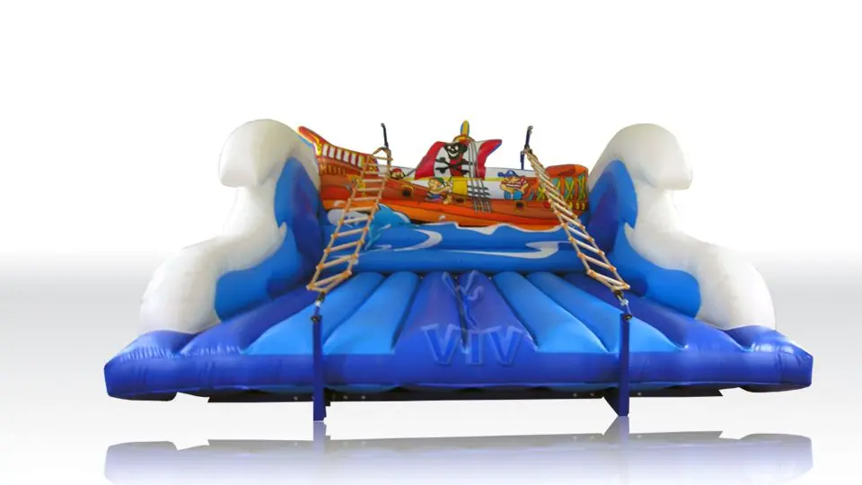 Ladders Pirate`s ship 6.3 x 6.0 x 3.1 m commercial inflatable action game