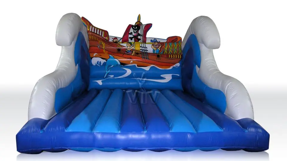 Ladders Pirate`s ship 6.3 x 6.0 x 3.1 m (without construction) commercial inflatable action game