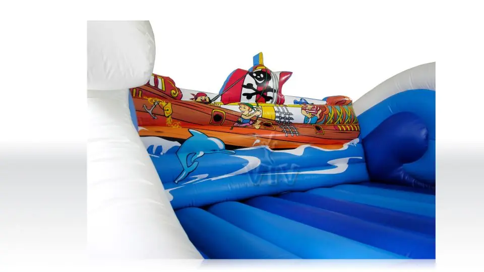 Ladders Pirate`s ship 6.3 x 6.0 x 3.1 m (without construction) commercial inflatable action game