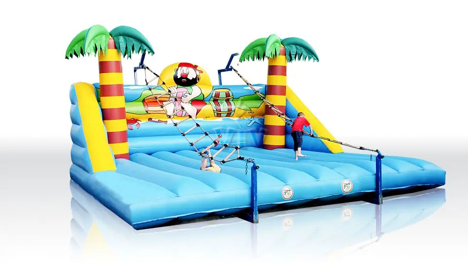 Ladders Pirates 6.3 x 6.0 x 3.1 m commercial inflatable action game