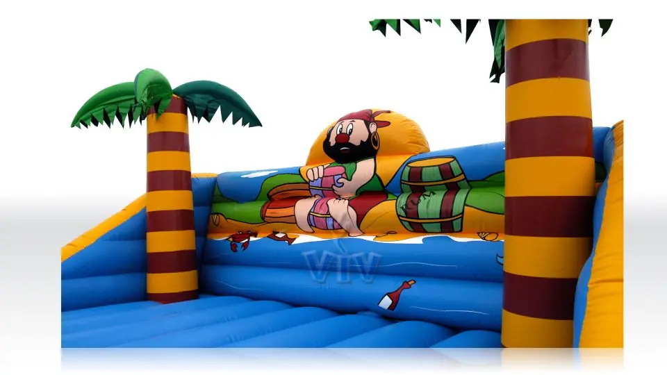 Ladders Pirates 6.3 x 6.0 x 3.1 m (without construction) commercial inflatable action game