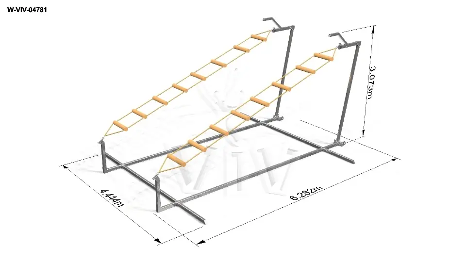 Ladders Shark 6.3 x 6.0 x 3.1 m commercial inflatable action game