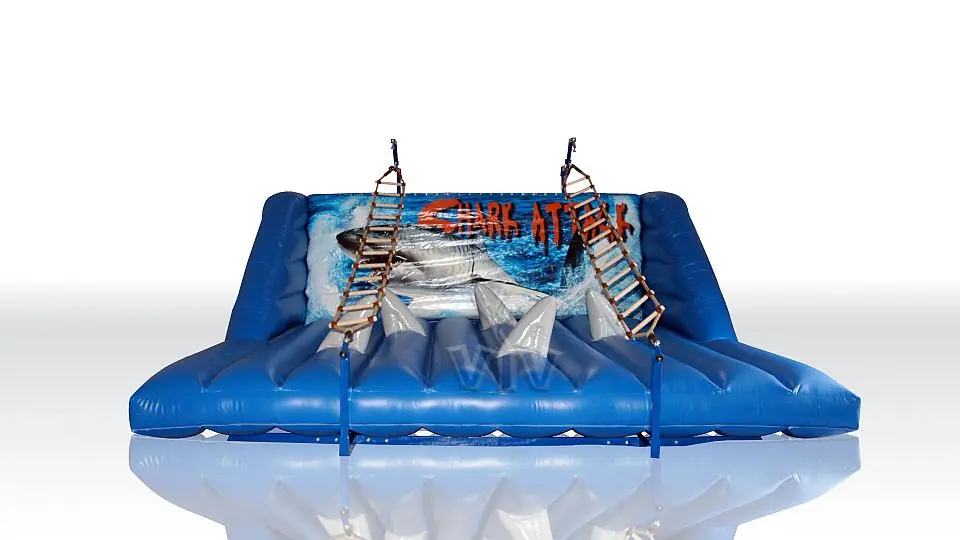 Ladders Shark 6.3 x 6.0 x 3.1 m commercial inflatable action game