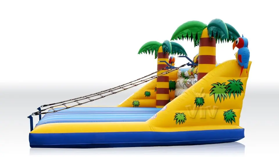 Ladders Treasure Island 6.3 x 6.0 x 3.1 m commercial inflatable action game