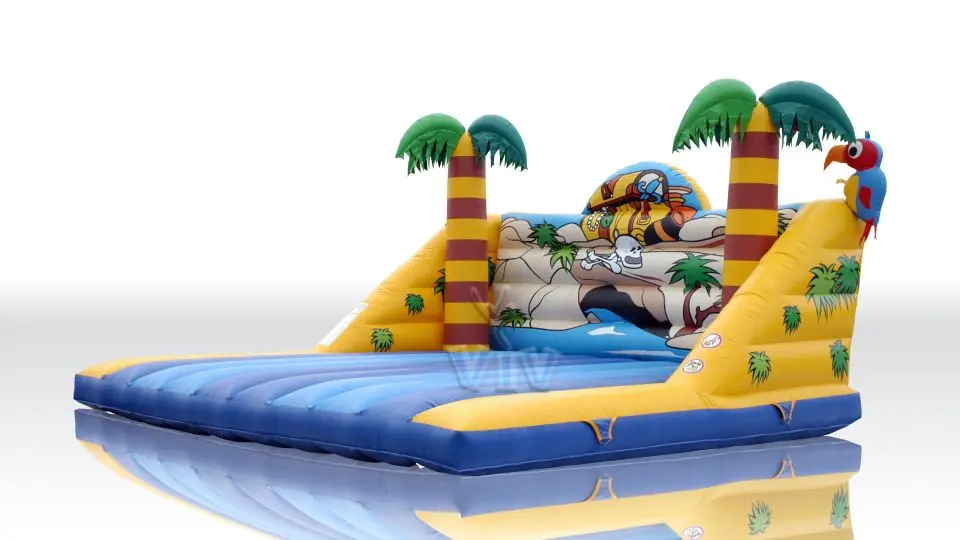 Ladders Treasure Island 6.3 x 6.0 x 3.1 m (without construction) commercial inflatable action game